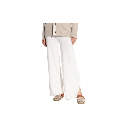Lisa Yang SS24 Повседневные брюки Женские Белые