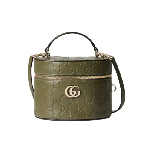 GUCCI Кожа Косметичка Унисекс Зеленый