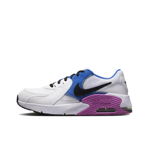 Nike Air Max Excee Low Топ KIDS Lifestyle Shoes Белый Синий Розовый Подростки