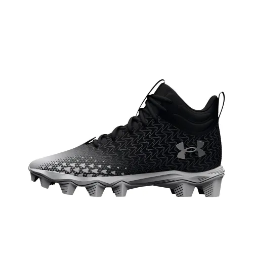 Under Armour Spotlight Franchise 3,0 RM High Топ Детские футбольные бутсы Черно-серый Подростки