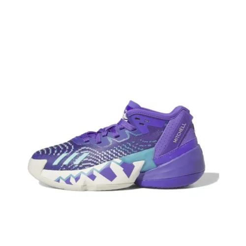 Adidas D.O.N. Issue #4 Детская баскетбольная обувь с низким верхом для школьников