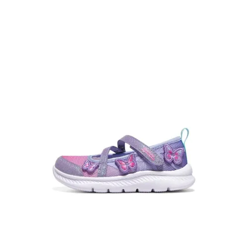Skechers Comfy Flex 2,0 Спортивные сандалии фиолетовые для детей 3-7 лет