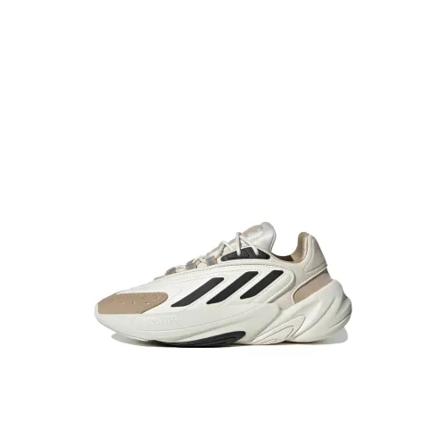 Adidas Originals Ozelia противоскользящие устойчивые к истиранию легкие детские повседневные туфли бежевого коричневого и черного цвета