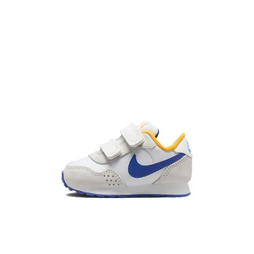 nike MD Valiant TD Устойчивый к истиранию Дышащий Низкий Топ Беговые кроссовки Белый Синий Младенец и Малыш
