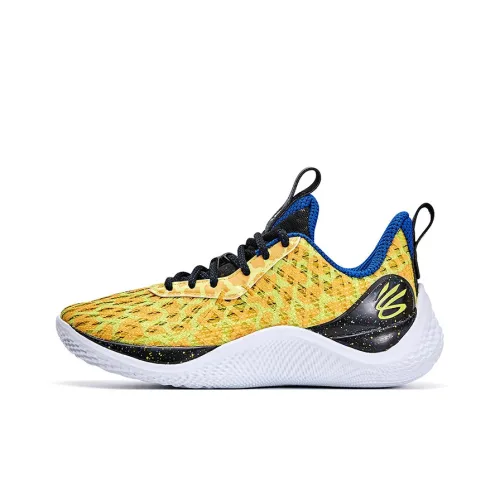 Under Armour Curry Flow 10 Детская баскетбольная обувь Низкий топ Унисекс