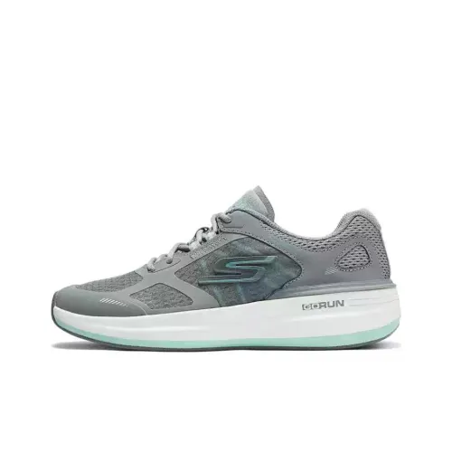 Skechers GO RUN PULSE 2,0 Устойчивые к истиранию Низкие Топы Повседневные Беговые кроссовки Женские Серый Синий