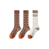 Тёмный кофейный 2 + Белый 1 [3 шт]