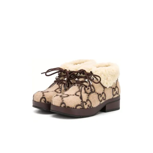 GUCCI Детские утепленные сапоги с низким верхом Kids