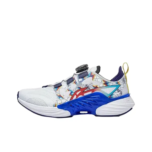 LINING YOUNG Canglan 2,0 Низкий Топ Детская Беговая Обувь Белый Синий