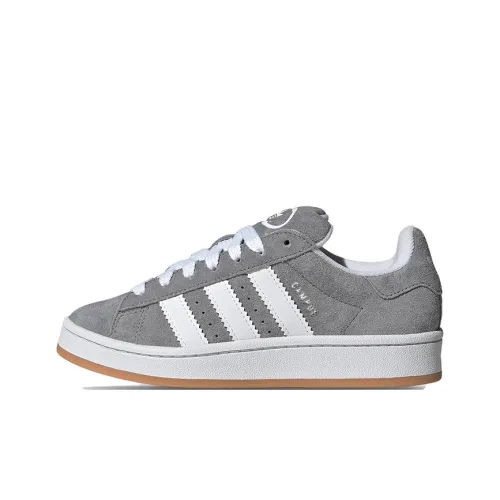 Adidas Originals Устойчивый к истиранию низкий топ для детских скейтбордингов Серый Белый Коричневый