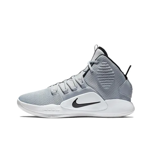 nike Hyperdunk X TB Амортизаторы Slip-resistant и устойчивые к истиранию MID Баскетбольные кроссовки для игры Мужской Серый