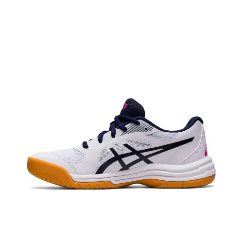 Asics Гель UPCOURT 5 GS Anti KICK Амортизация Детские кроссовки для тренировок Белый черный Подростки