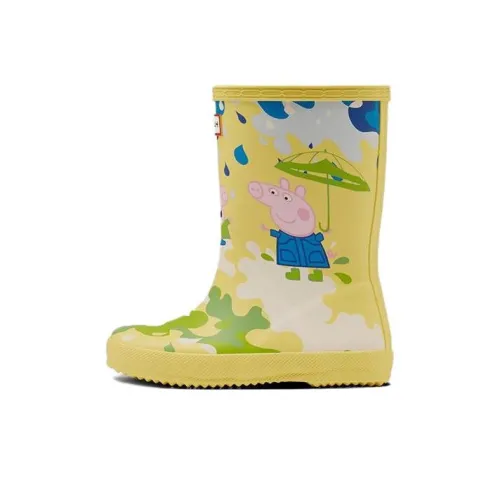 HUNTER Анти-KICK Амортизирующие Slip-Resistant Колено Высокие Детские ботинки Детские