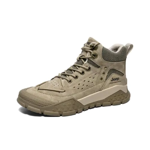 JEEP Высокие Топы Альпинистская Обувь Мужская Хаки