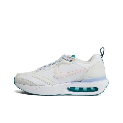 Nike Air Max Dawn Low Top KIDS Lifestyle Shoes Beige White Blue Найк Эйр Макс Даун Ло Топ КИДС Лайфстайл Шуз Бежевый Белый Синий