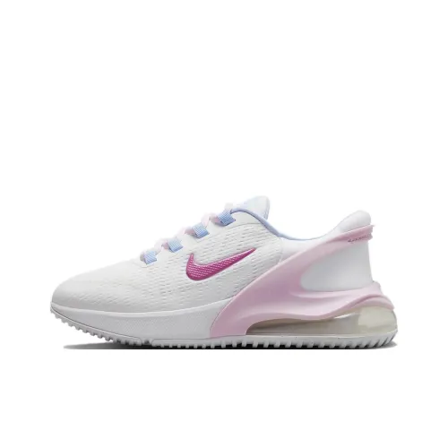 Nike Air Max 270 Устойчивый к истиранию Низкий Топ КIDS Лайфстайл Обувь Белый Розовый