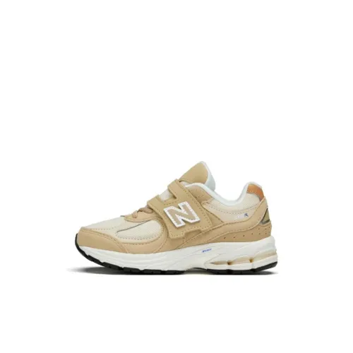 New Balance NB 2002R Устойчивые к истиранию низкие беговые кроссовки Хаки для детей 3-7 лет