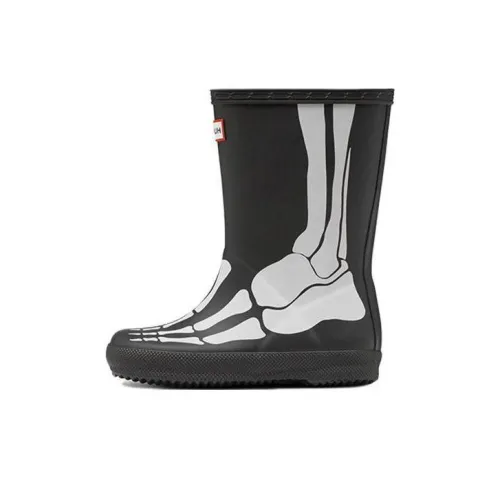 HUNTER Амортизация Anti KICK Устойчивый к истиранию Crew Детские ботинки Черный Детский