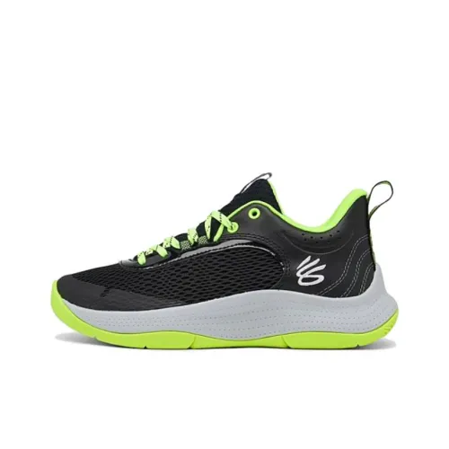 Under Armour Curry 3Z6 Детская баскетбольная обувь Низкий топ Школьный возраст