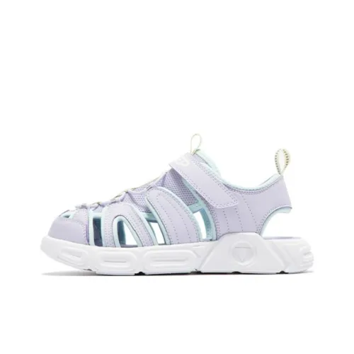 XTEP Противоскользящие амортизаторы Slip Resistant Shock Absorbers Children's Sandals Синий Фиолетовый