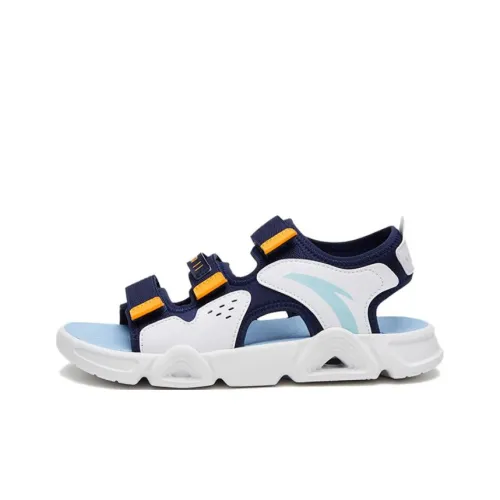 Antakids Амортизация Износостойкие детские сандалии Белый Желтый