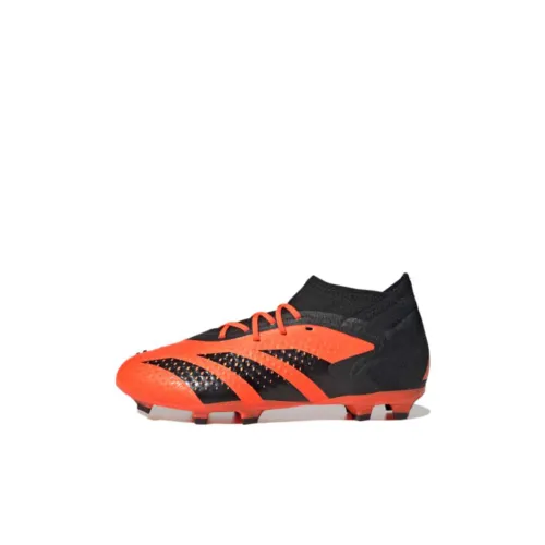Adidas PREDATOR Series Accuracy.1 FG Противоскользящий Устойчивый к истиранию Низкий Топ Детская футбольная обувь Апельсин Детская