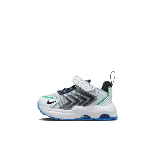 Nike Air Max TW TD Low Топ Обувь для младенцев и малышей Черный белый и синий Infant And Toddler