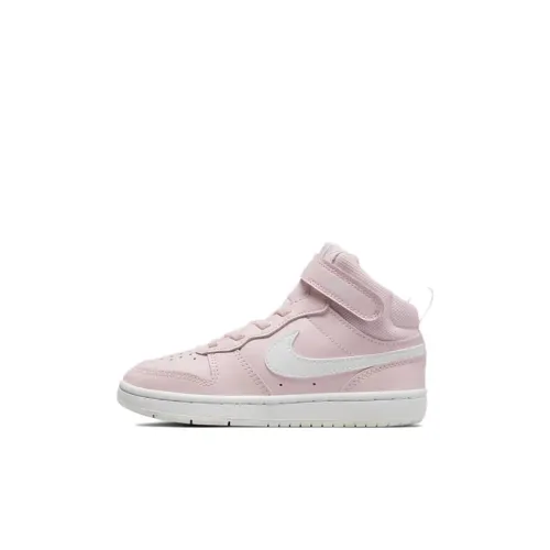 Nike Court Borough MID Топ Кроссовки для скейтбординга Розовый Children Возраст 3-7 лет
