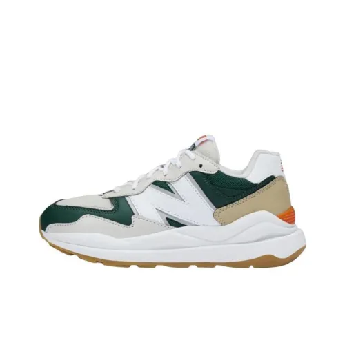 New Balance Slip-resistant Abrasion-resistant Low Top Детская беговая обувь Бежево-зеленый