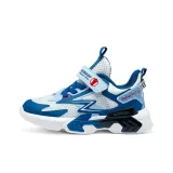 Белый темно-синий