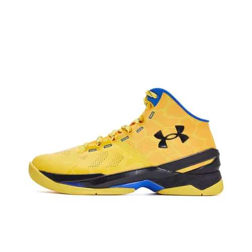 Under Armour Curry 2 Детские баскетбольные кроссовки MID Топ Унисекс