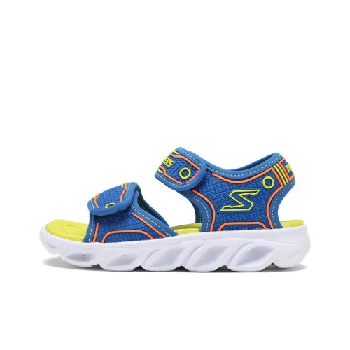 Skechers Hypno Flash 3,0 Детские Сандалии Черный Синий Циан Подростки