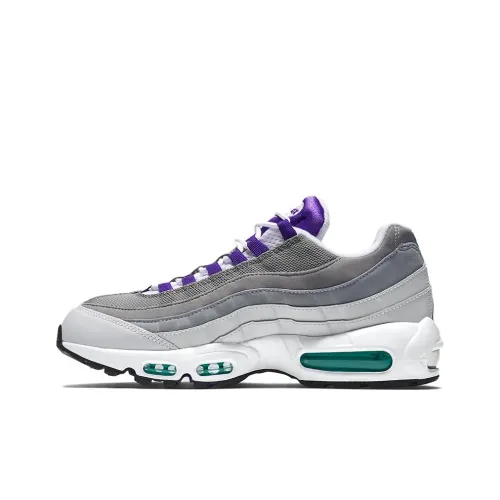 Nike Air Max 95 Low Беговые кроссовки Топ Унисекс Белый