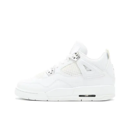 Jordan Air Джордан 4 Детские баскетбольные кроссовки MID Топ Школьный возраст