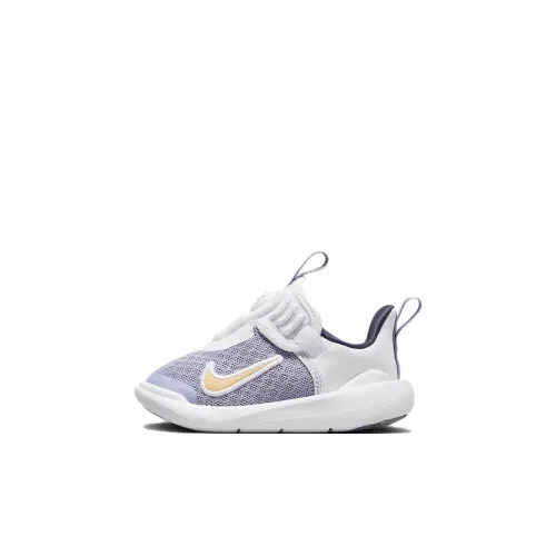 Nike E Series 1,0 TD противоскользящая амортизация и дышащий низкий топ обувь для малышей белый фиолетовый для младенцев и малышей