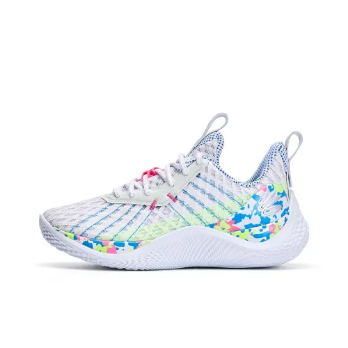 Under Armour Curry 10 Детские баскетбольные кроссовки Low Топ Унисекс