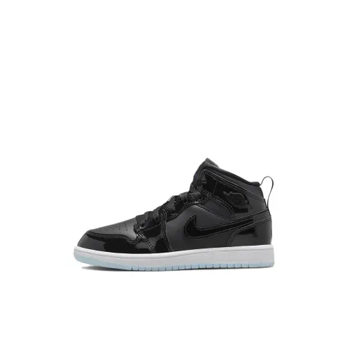 Jordan Air Jordan 1 Детские баскетбольные кроссовки MID Топ Pre School