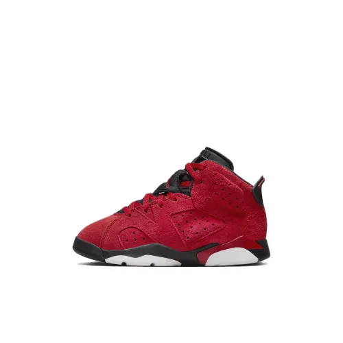 Jordan Air Jordan 6 Детские баскетбольные кроссовки MID Топ Pre School