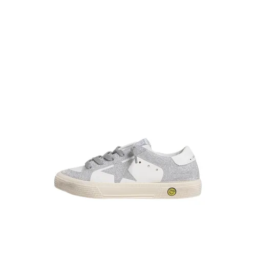 Golden Goose May Star Детские Скейтбординги Низкий Топ Kids
