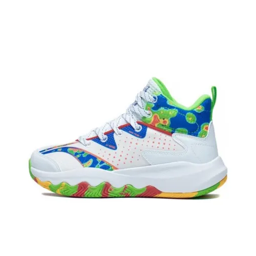 LINING YOUNG Pioneer Force PRIMARY 3,0 Детские баскетбольные кроссовки MID Топ Унисекс