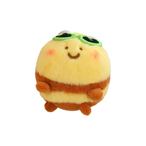 Tranquility and elegance Прохладный Пчелка Стильный Солнцезащитные очки Пчелка Bag Charm Куклы Плюшевый Подвеска 9 см Рекомендуемый рост