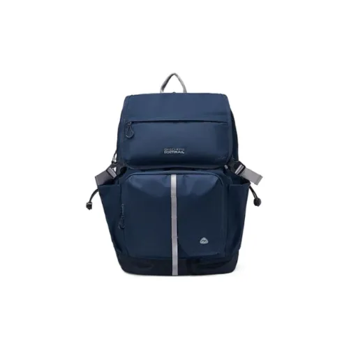 Skechers Ткань Рюкзак Стандартный Унисекс Темно-синий