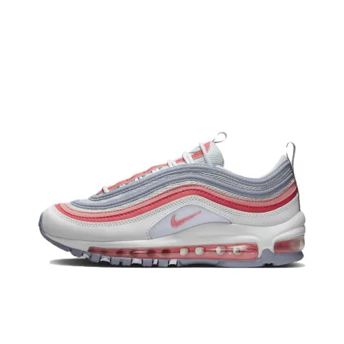 Nike Air Max 97 Kids Lifestyle Shoes Белый Подростки