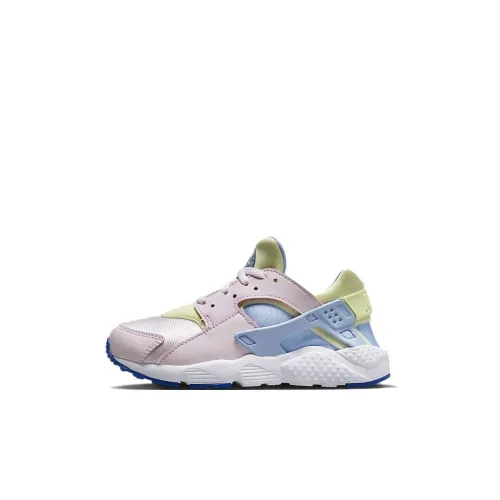Nike Huarache Run Slip-Resistant Shock Absorbers Низкий Топ Детские Беговые Кроссовки Розовый Children Возраст 3-7 Лет