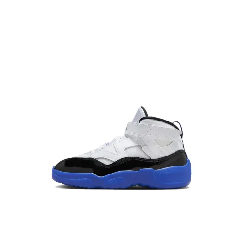 Jordan Jumpman Два Trey Детские баскетбольные кроссовки MID Топ Pre School