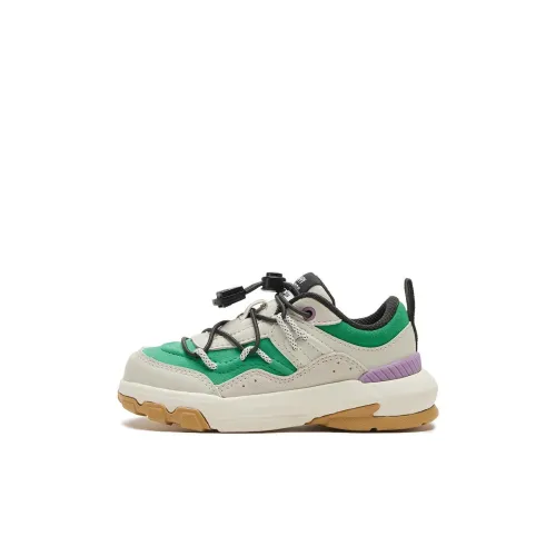 Happy Nocnoc Tap Счастливый противоскользящий амортизирующий KIDS Lifestyle Shoes Ярко-зеленый детский