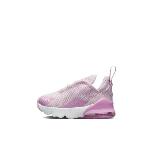 Nike Air Max 270 TD Low Топ Спортивная повседневная обувь Розовый Infant Wa Toddler