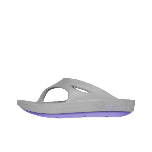 Skechers ON THE GO Шлепанцы Серо-фиолетовые Женские