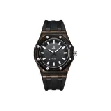 YB13152J3 Крутой черный, Черный Резиновая лента [PEAK Черный Мини Подарочная коробка Набор]