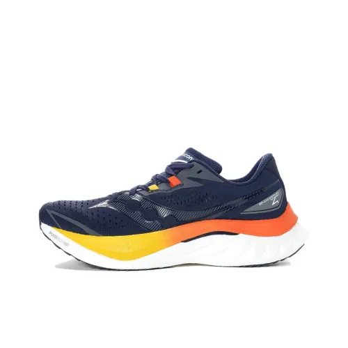 Saucony Endorphin Speed Brown 4 Slip-resistant Abrasion-resistant Low-top Беговые кроссовки Мужские Blue